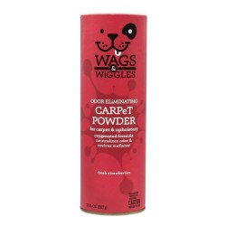 Wags & Wiggles Pet Odor Eliminating Carpet Powder - fresh strawberries