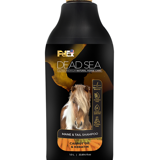 Petex Carrot Oil and Keratin Shampoo 1Liter